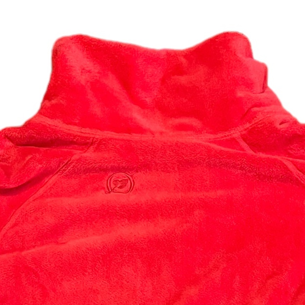 Obermeyer Pink Quarter Zip Long Sleeve Fleece Top | Women's M - Picture 6 of 6
